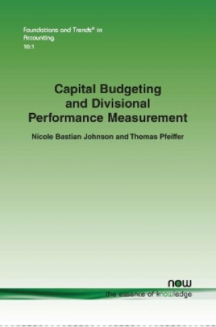 Cover of Capital Budgeting and Divisional Performance Measurement