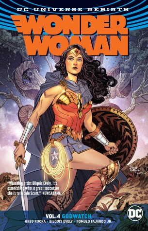 Book cover for Wonder Woman Vol. 4: Godwatch (Rebirth)