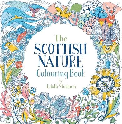 Book cover for The Scottish Nature Colouring Book