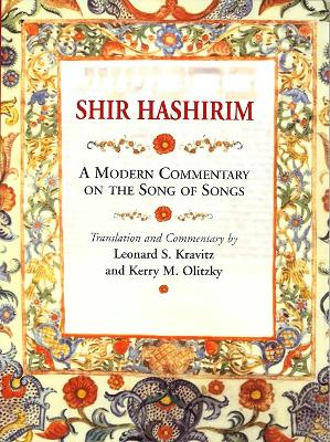 Cover of Shir HaShirim: A Modern Commentary on Song of Songs