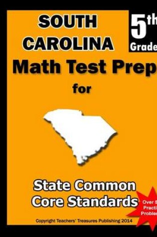 Cover of South Carolina 5th Grade Math Test Prep