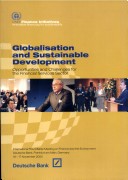 Book cover for Globalisation and Sustainable Development