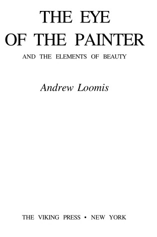 Cover of Eye of the Painter