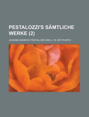 Book cover for Pestalozzi's Samtliche Werke (2)