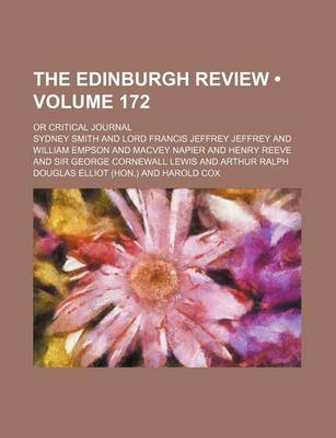 Book cover for The Edinburgh Review (Volume 172); Or Critical Journal