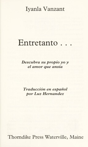 Book cover for Entretanto