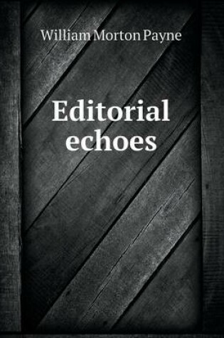 Cover of Editorial echoes