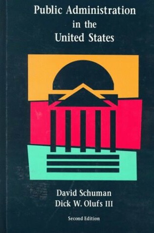 Cover of Public Administration in the United States