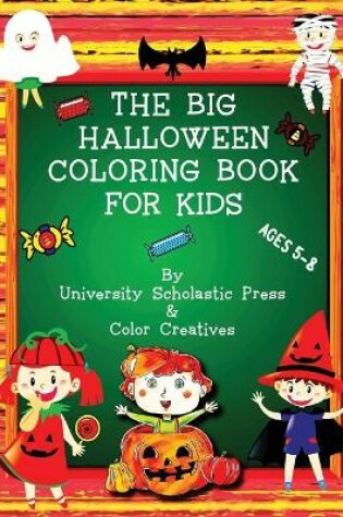 Cover of The Big Halloween Coloring Book for Kids