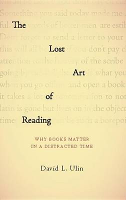 Book cover for The Lost Art of Reading