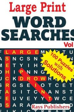 Cover of Large Print Word Searches