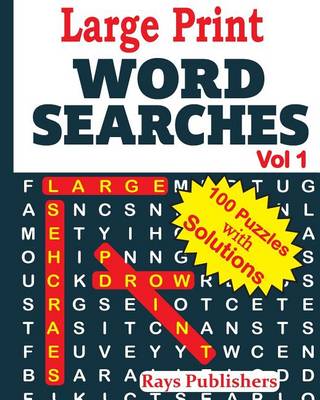 Book cover for Large Print Word Searches