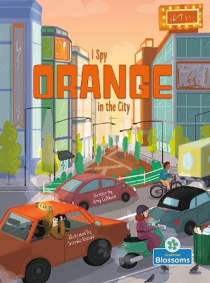 Book cover for I Spy Orange in the City