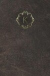 Book cover for Monogram "K" Notebook
