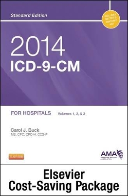 Cover of Step-By-Step Medical Coding 2013 Edition - Text, 2014 ICD-9-CM for Hospitals, Volumes 1, 2 & 3 Standard Edition, 2013 HCPCS Level II Standard Edition and CPT 2014 Standard Edition Package
