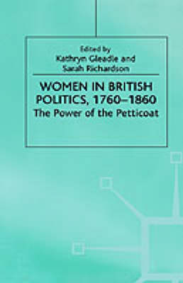 Book cover for Women in British Politics, 1780-1860