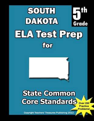 Book cover for South Dakota 5th Grade ELA Test Prep