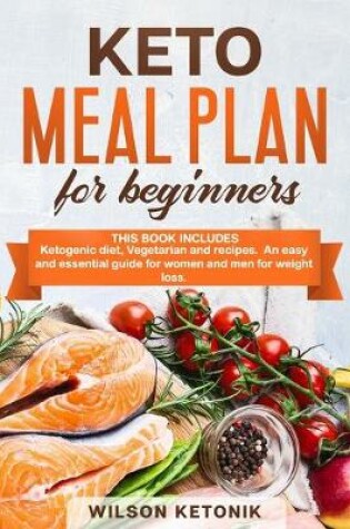 Cover of Keto meal plan for beginners