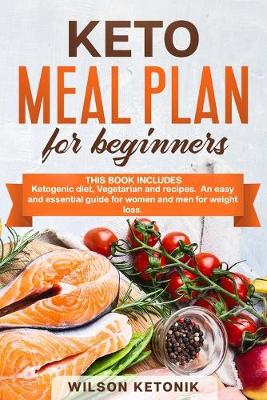 Book cover for Keto meal plan for beginners