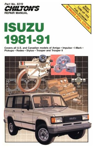 Book cover for Isuzu 1981-91