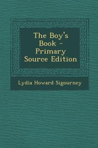 Cover of Boy's Book (Primary Source)