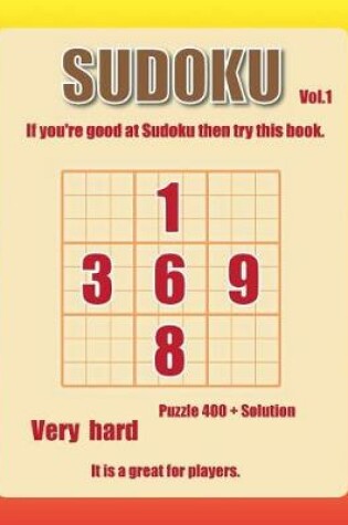Cover of Sudoku-very hard Vol.1