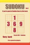 Book cover for Sudoku-very hard Vol.1