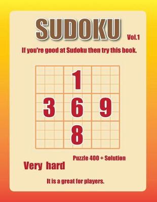 Book cover for Sudoku-very hard Vol.1