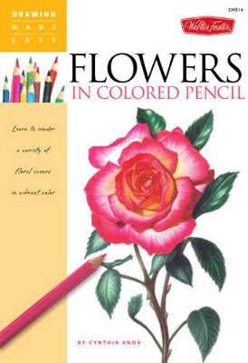 Book cover for Flowers in Colored Pencil