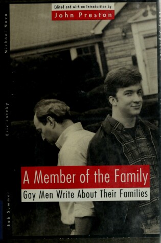 Cover of Preston John Ed. : Member of the Family (HB)