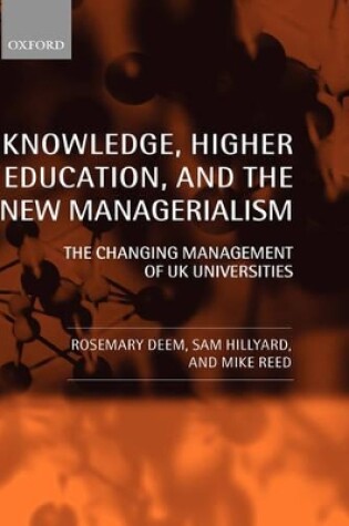Cover of Knowledge, Higher Education, and the New Managerialism