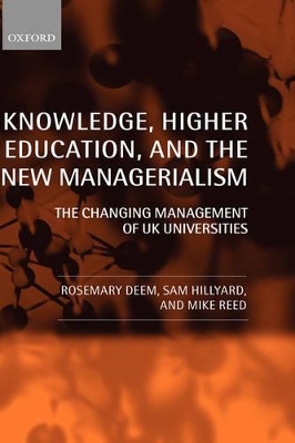 Book cover for Knowledge, Higher Education, and the New Managerialism