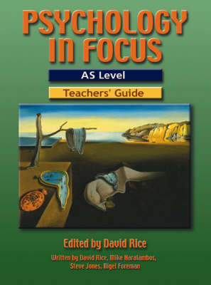 Book cover for Psychology in Focus - AS Level Teachers Guide