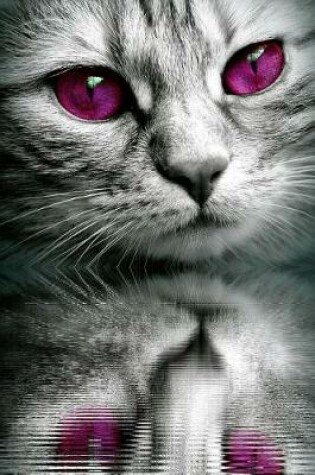 Cover of Kitty Cat with Purple Eyes Journal