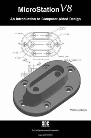 Cover of Microstation V8, an Introduction to Computer-Aided Design