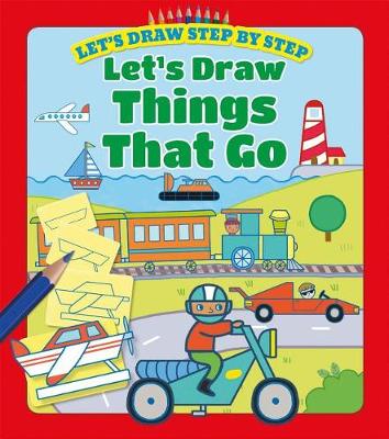 Book cover for Let's Draw Things That Go