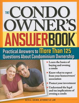 Book cover for The Condo Owner's Answer Book
