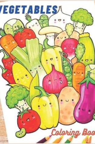 Cover of Vegetables coloring book