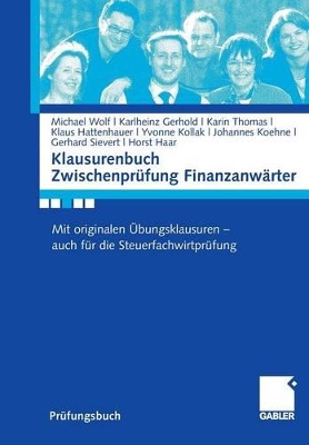 Book cover for Klausurenbuch Zwischenprüfung Finanzanwärter