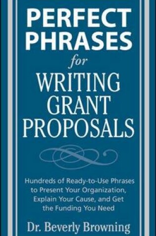 Cover of EBK Perfect Phrases for Writing Grant Pr