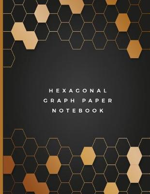 Book cover for Hexagonal Graph Paper Notebook