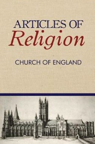 Cover of Articles of Religion