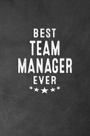 Cover of Best Team Manager Ever