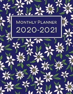 Book cover for Monthly Planner 2020-2021