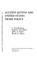 Book cover for Auction Quotas & US Trade