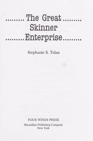 Cover of The Great Skinner Enterprise