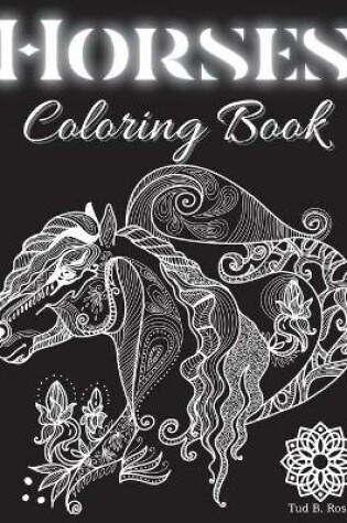 Cover of Horses Coloring Book