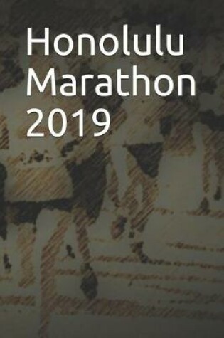 Cover of Honolulu Marathon 2019