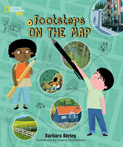 Book cover for Footsteps on the Map