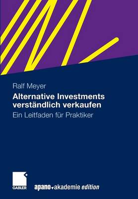 Book cover for Alternative Investments verständlich verkaufen